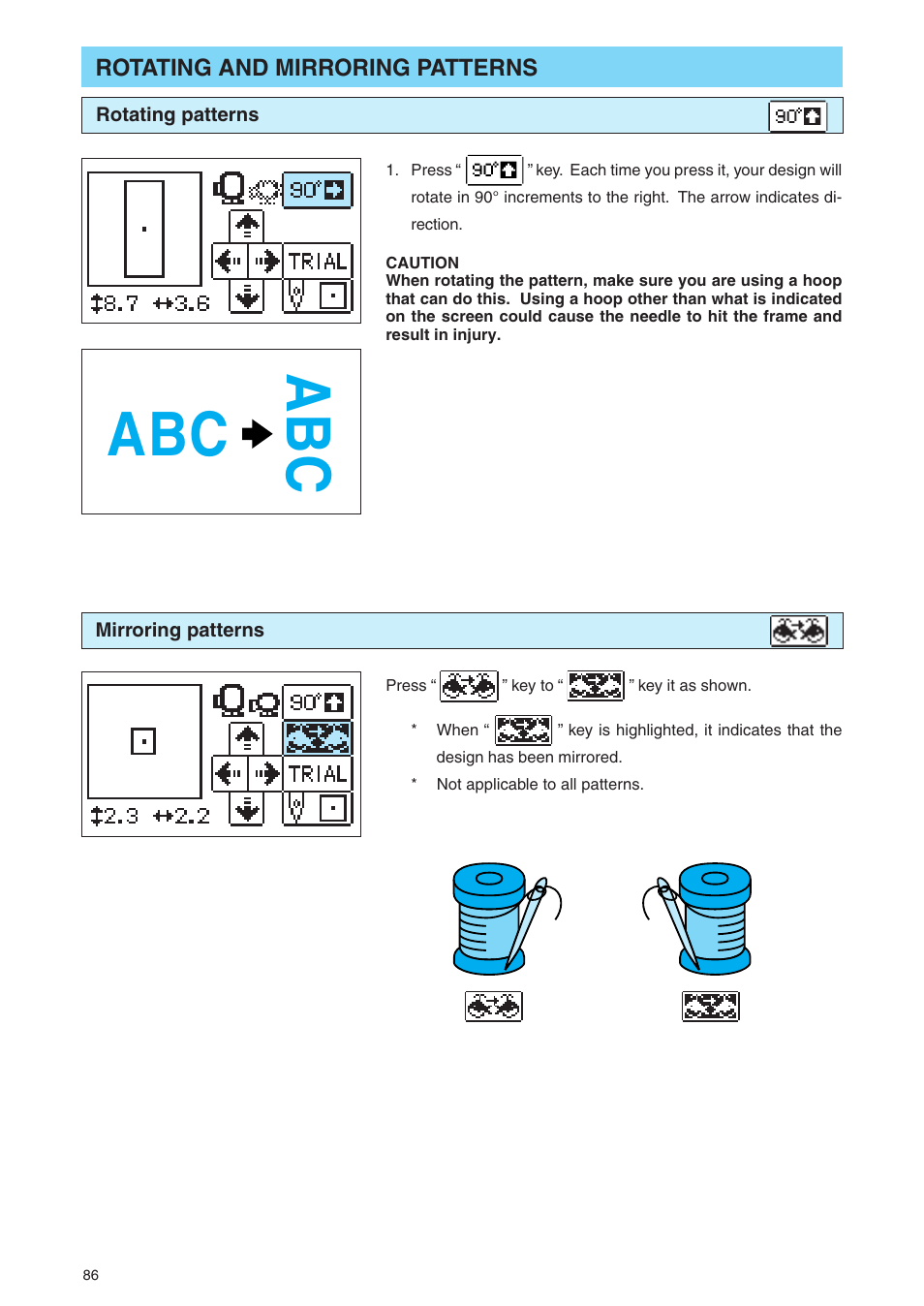 Brother PE 400D User Manual | Page 89 / 112