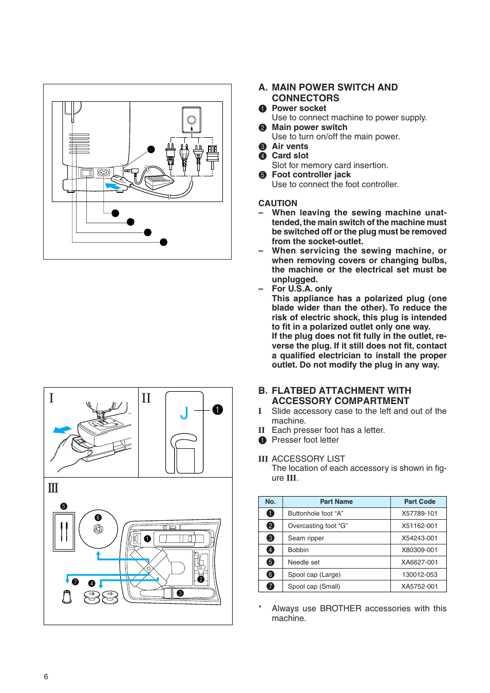 Brother PE 400D User Manual | Page 9 / 112