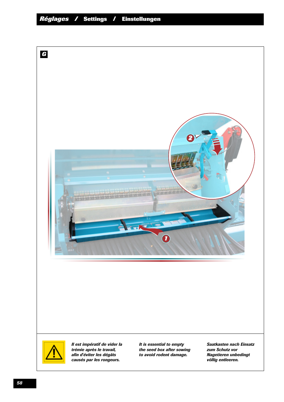 Sulky Optiline Pro User Manual | Page 60 / 103
