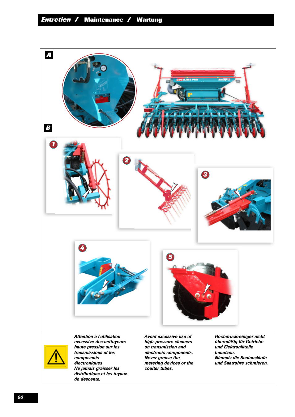 Sulky Optiline Pro User Manual | Page 62 / 103