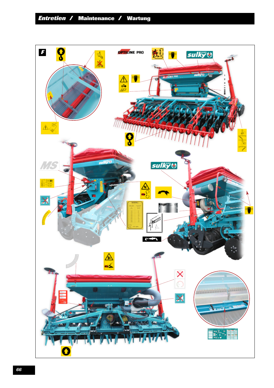 Sulky Optiline Pro User Manual | Page 68 / 103