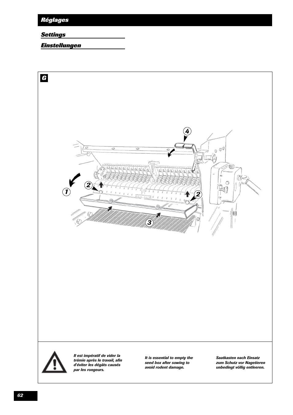 Sulky Reguline SPI User Manual | Page 64 / 111