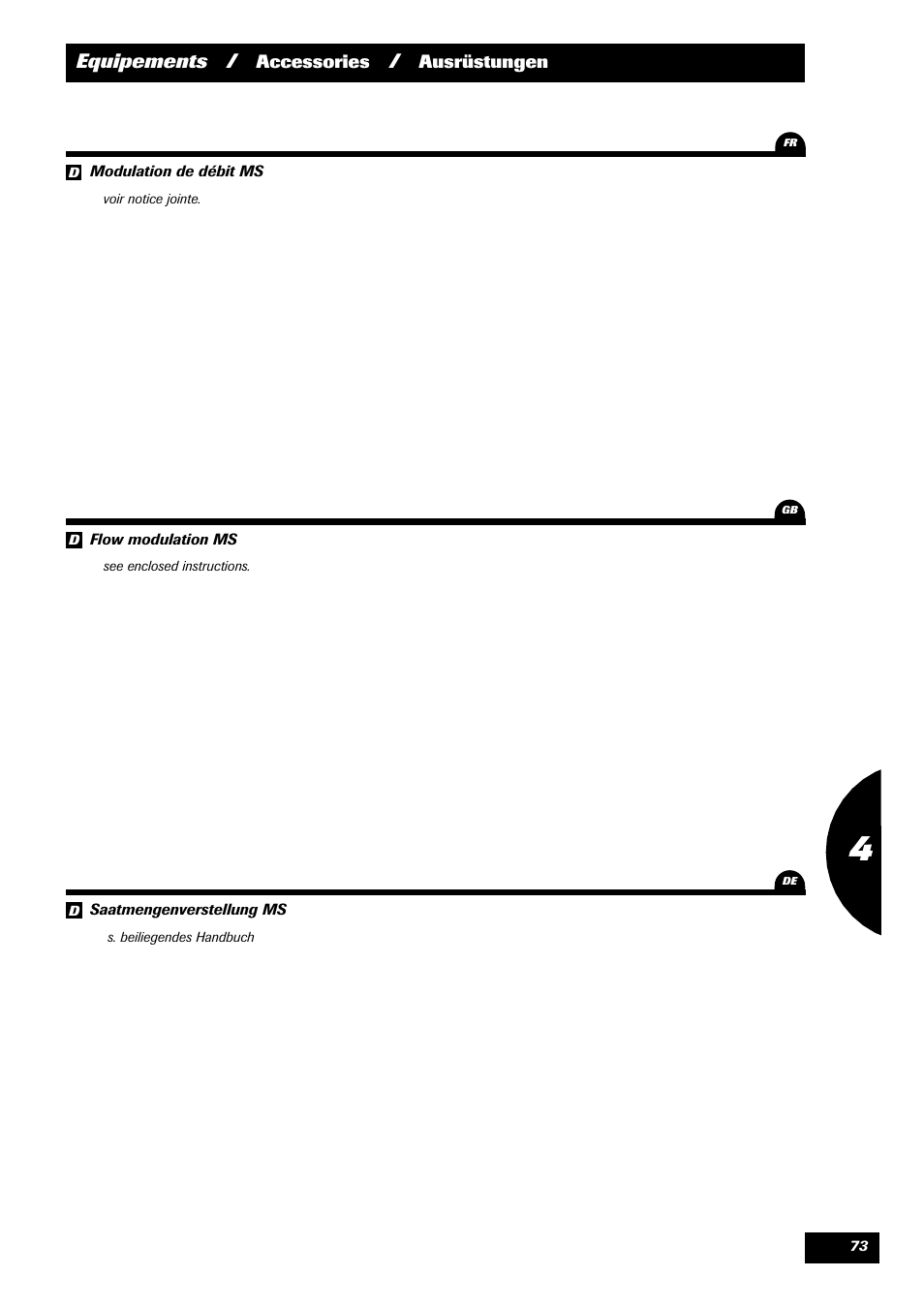 Sulky Reguline Solo User Manual | Page 75 / 111
