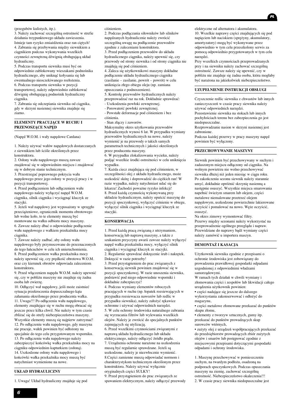 Sulky Reguline Solo User Manual | Page 8 / 113