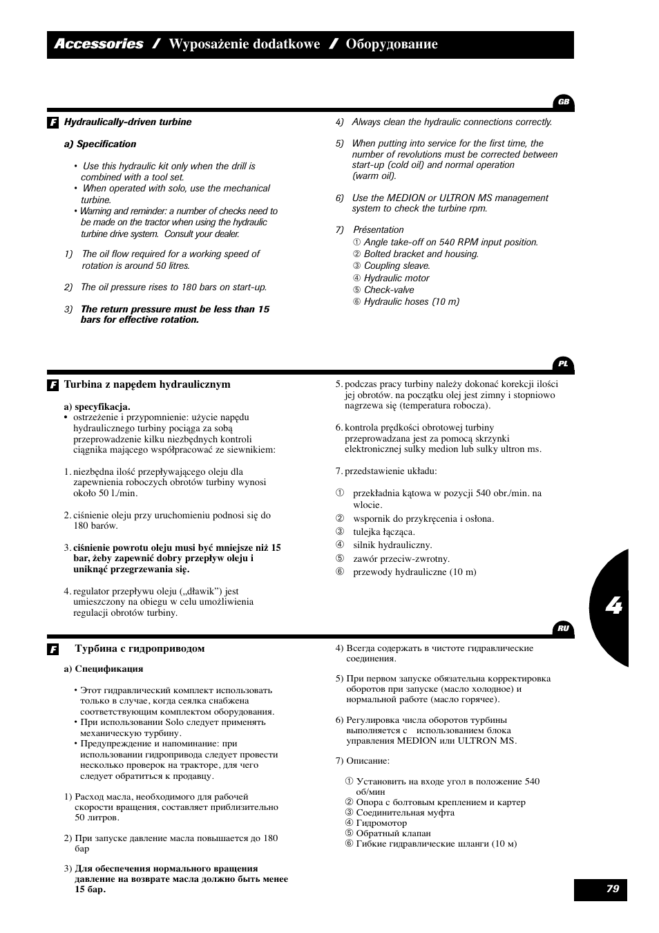Sulky Reguline Solo User Manual | Page 81 / 113