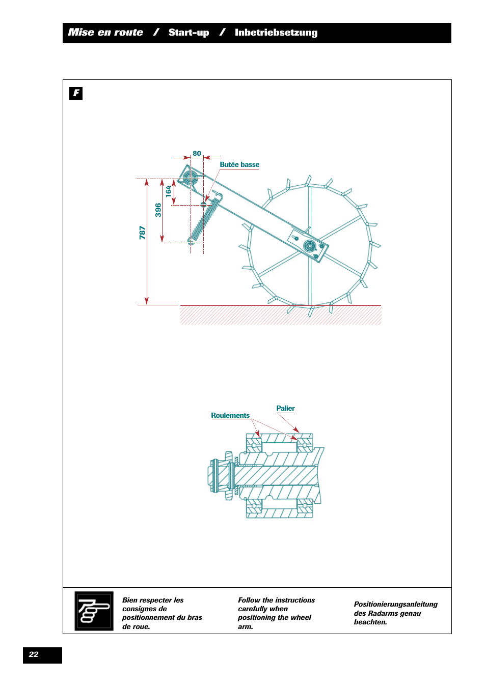 Mise en route | Sulky Kit Tramline SE User Manual | Page 24 / 77