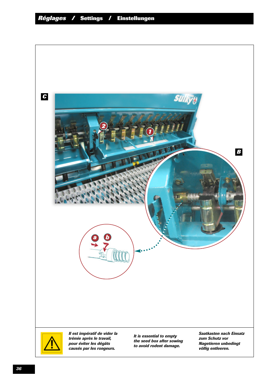 Sulky Kit Tramline SE User Manual | Page 38 / 77