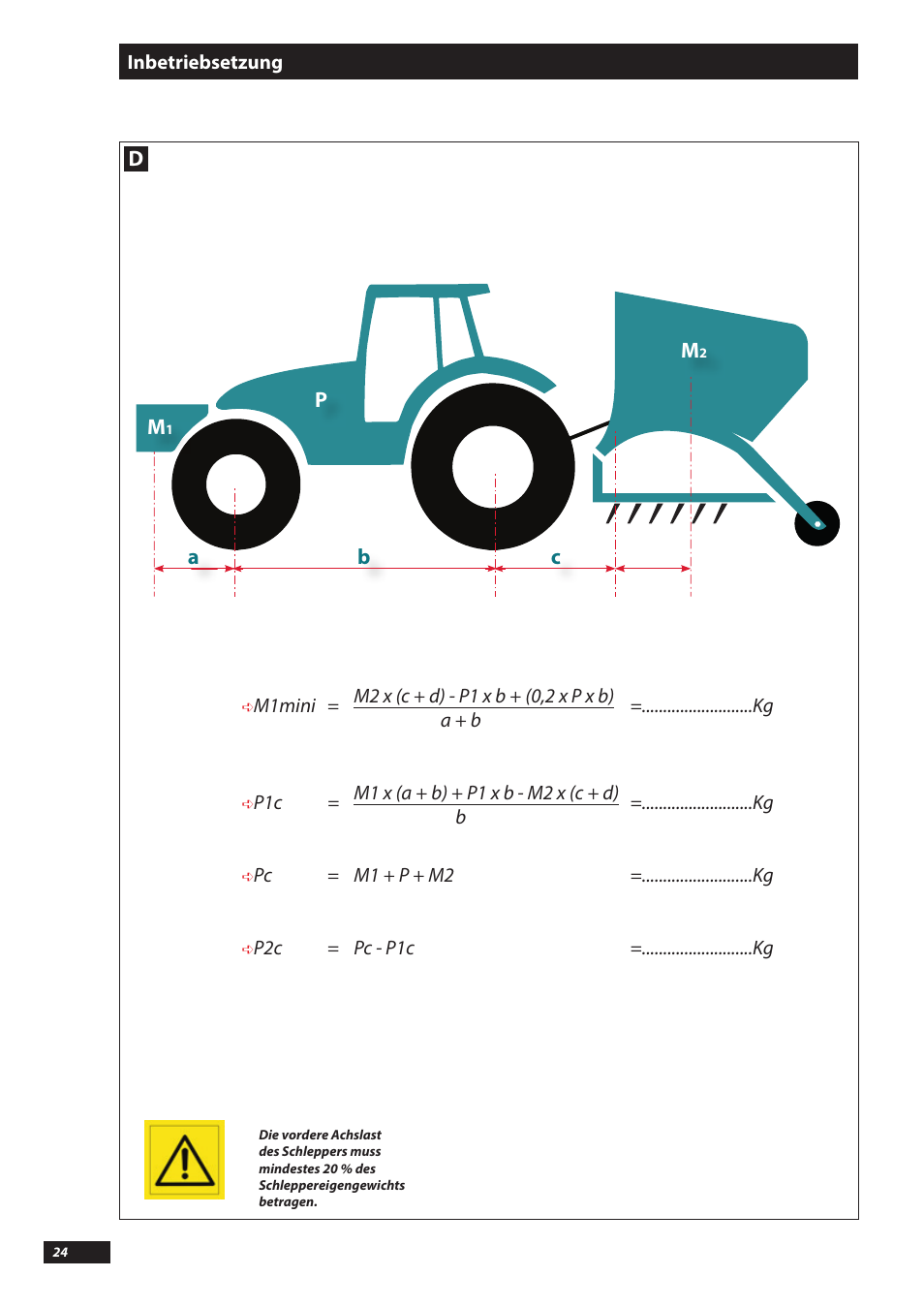 Bc a m | Sulky Kronos User Manual | Page 24 / 67