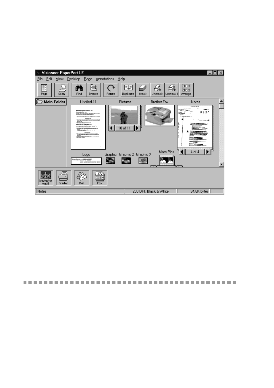 Multi-function link, Scansofttm paperport, Sending a fax from your pc | Sending a quick fax, Scansoft, Sending a fax from your pc -2, Sending a quick fax -2 | Brother 580MC User Manual | Page 100 / 115