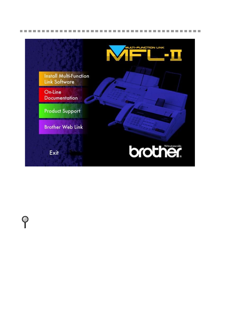 Viewing on-line documentation | Brother 580MC User Manual | Page 98 / 115