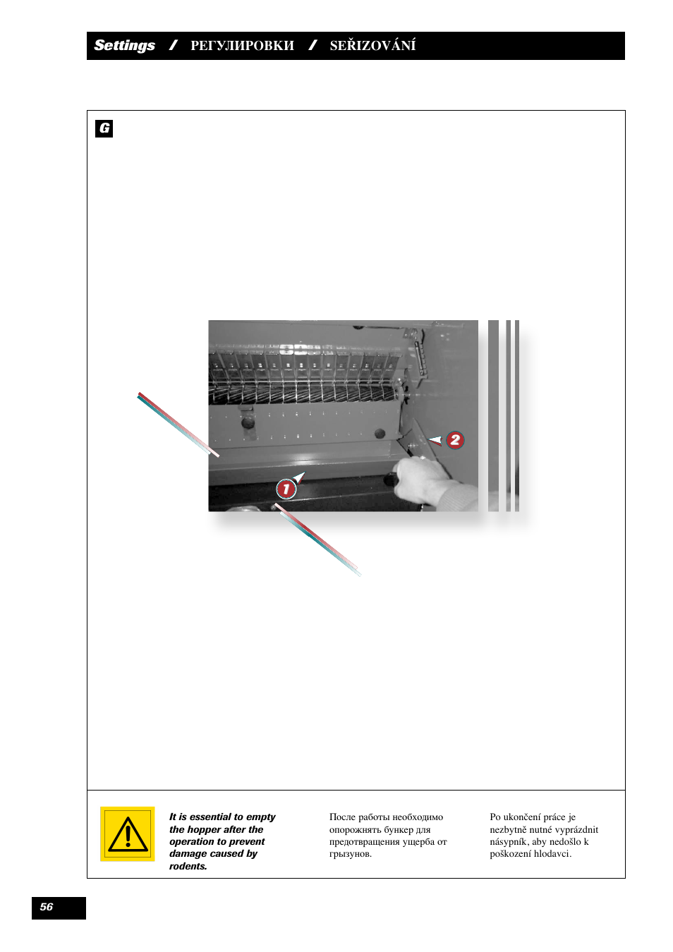 Sulky Maxidrill RW User Manual | Page 58 / 81