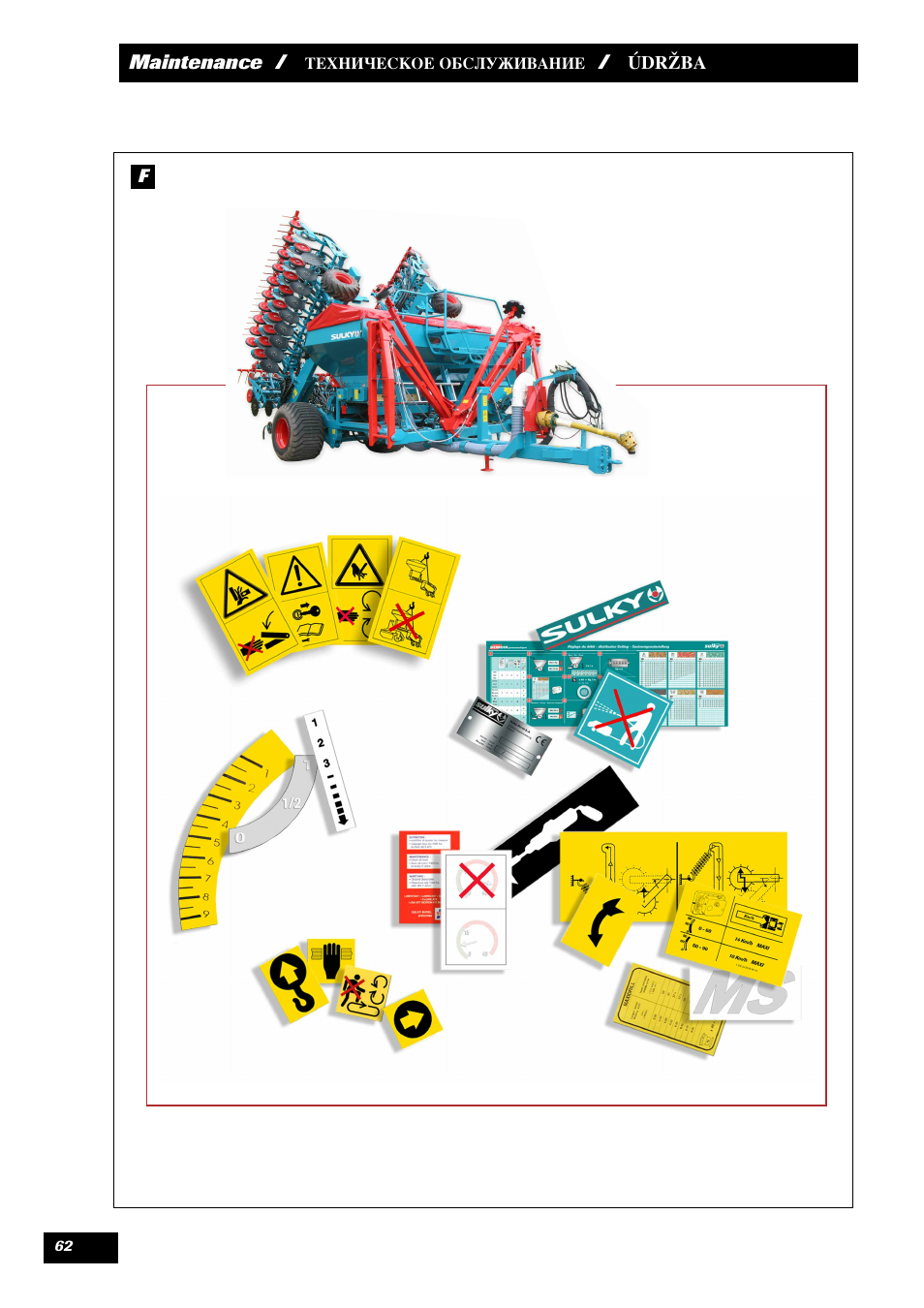 Sulky Maxidrill RW User Manual | Page 64 / 81