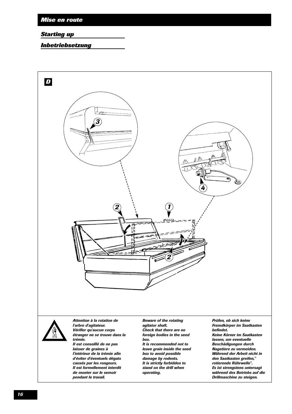 Sulky Unidrill série 100 User Manual | Page 17 / 79