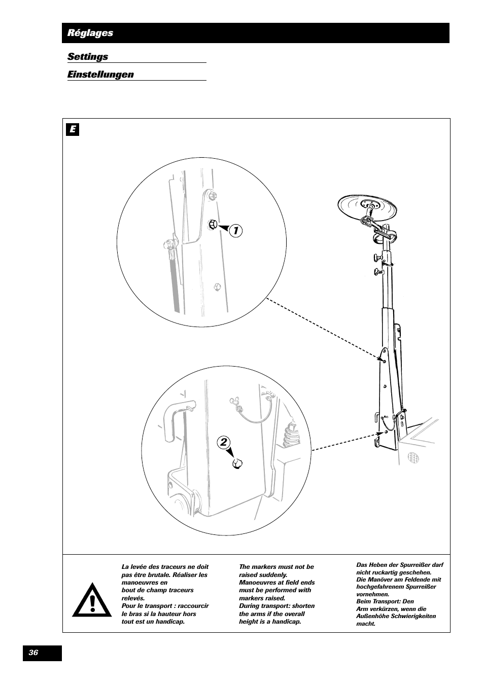 Sulky Unidrill série 100 User Manual | Page 37 / 79