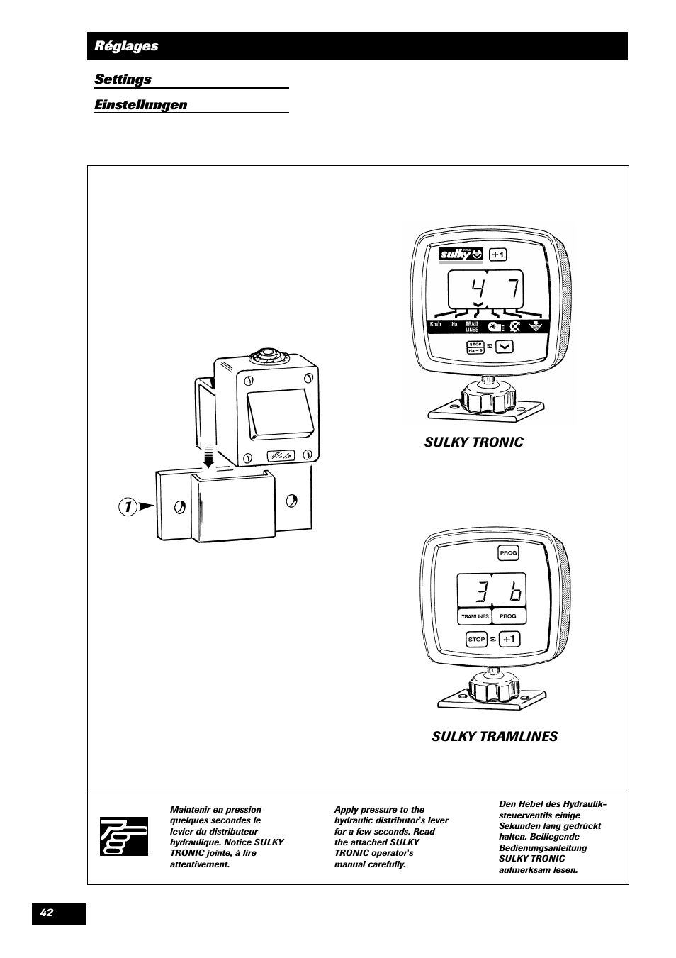 Sulky Unidrill série 100 User Manual | Page 43 / 79