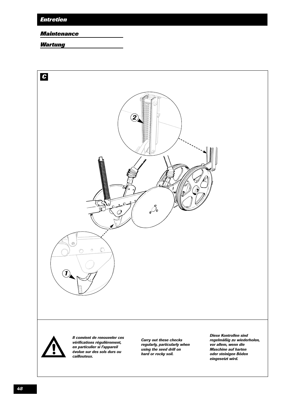 Sulky Unidrill série 100 User Manual | Page 49 / 79