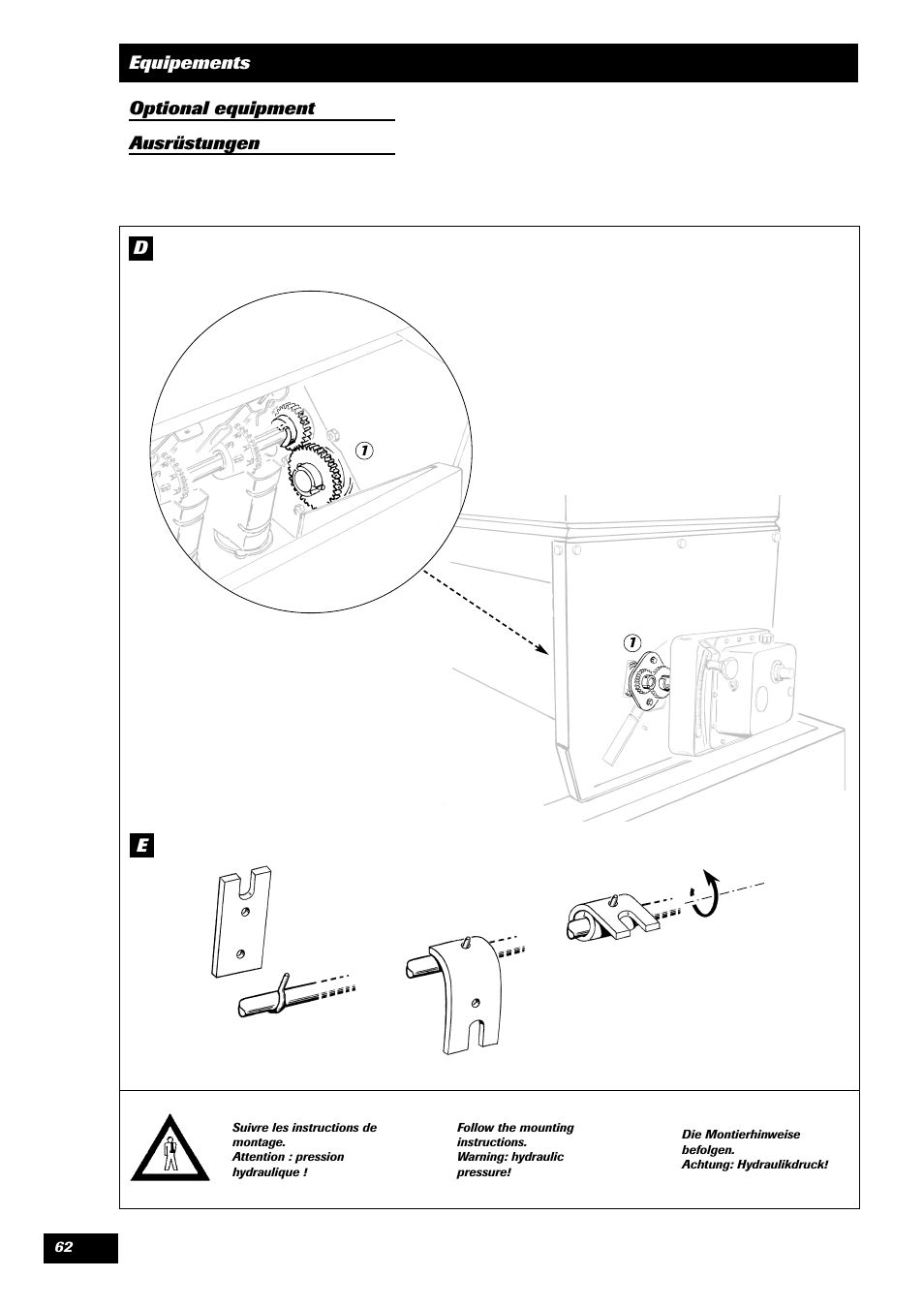 Sulky Unidrill série 100 User Manual | Page 63 / 79