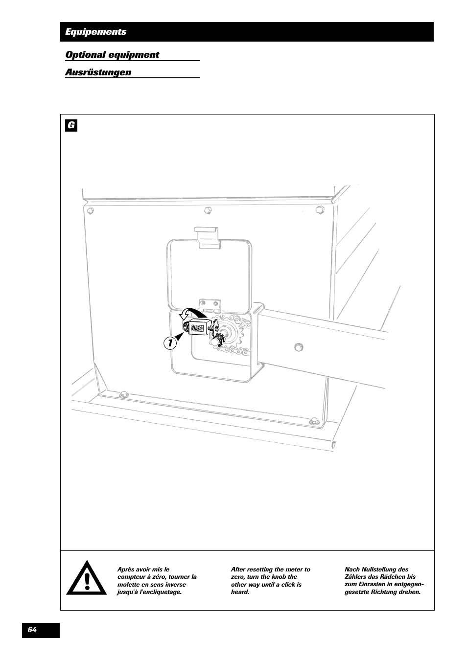 Sulky Unidrill série 100 User Manual | Page 65 / 79