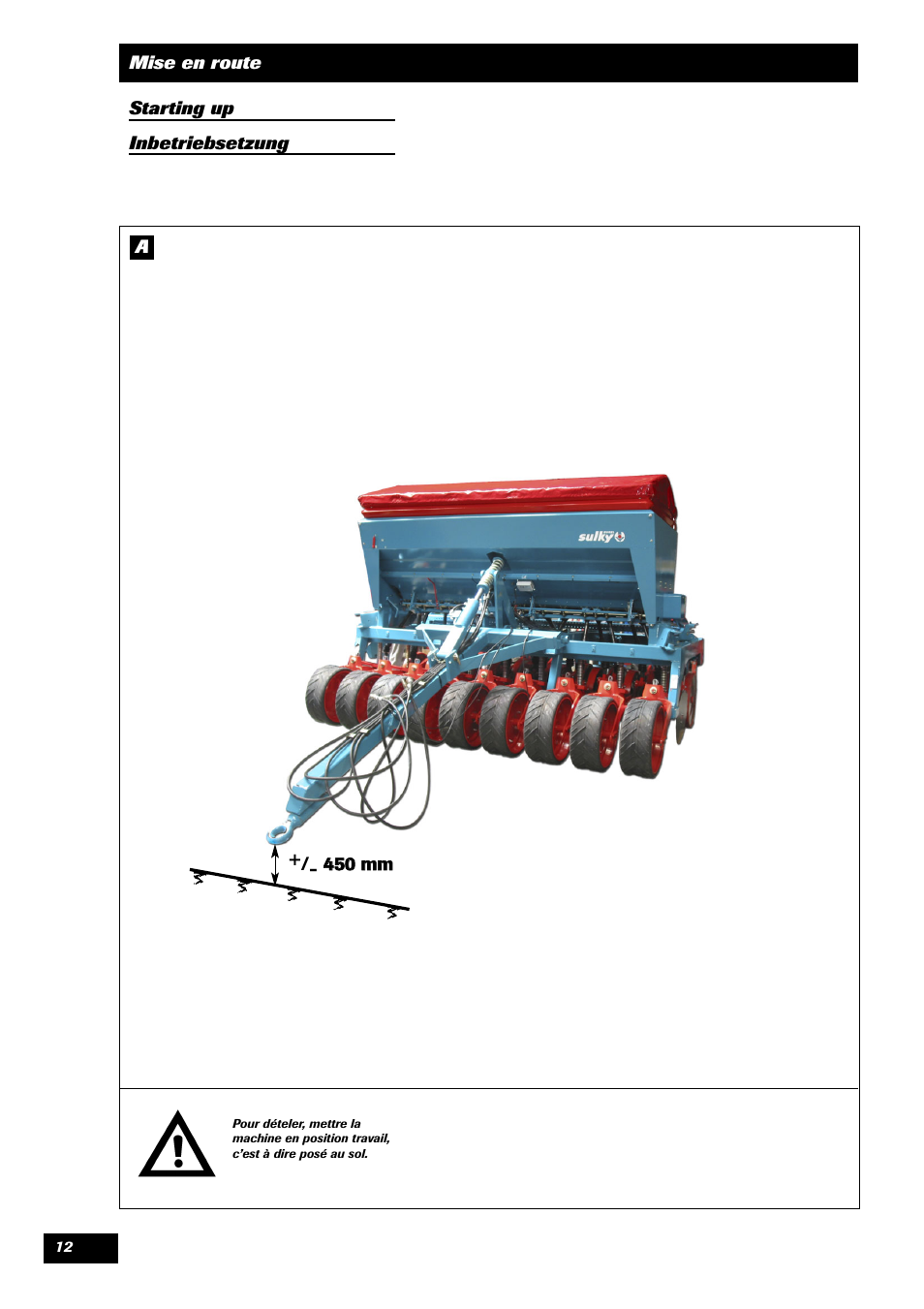 Sulky Unidrill C3000T User Manual | Page 13 / 94