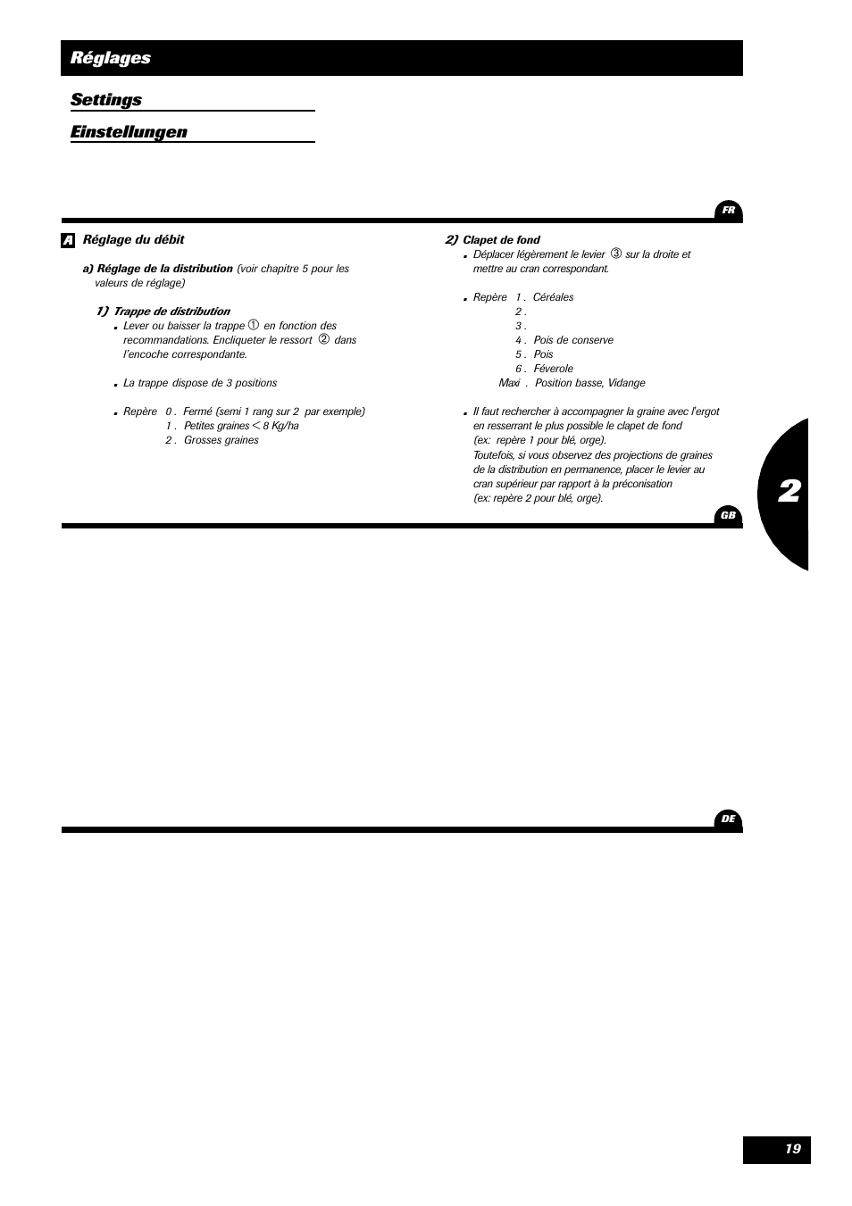 Sulky Unidrill C3000T User Manual | Page 20 / 94