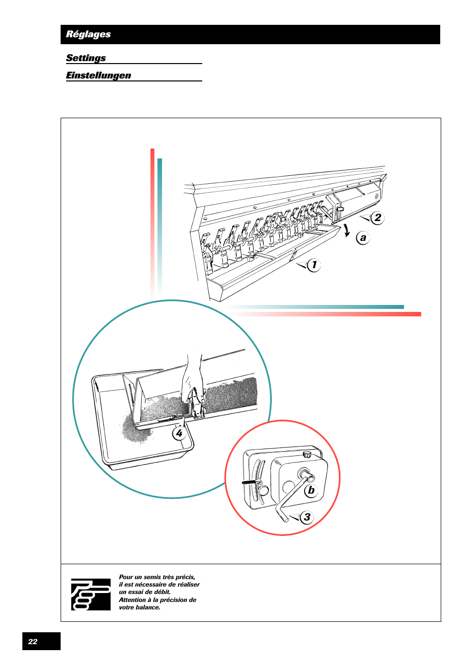 2a 1 4 3 b | Sulky Unidrill C3000T User Manual | Page 23 / 94