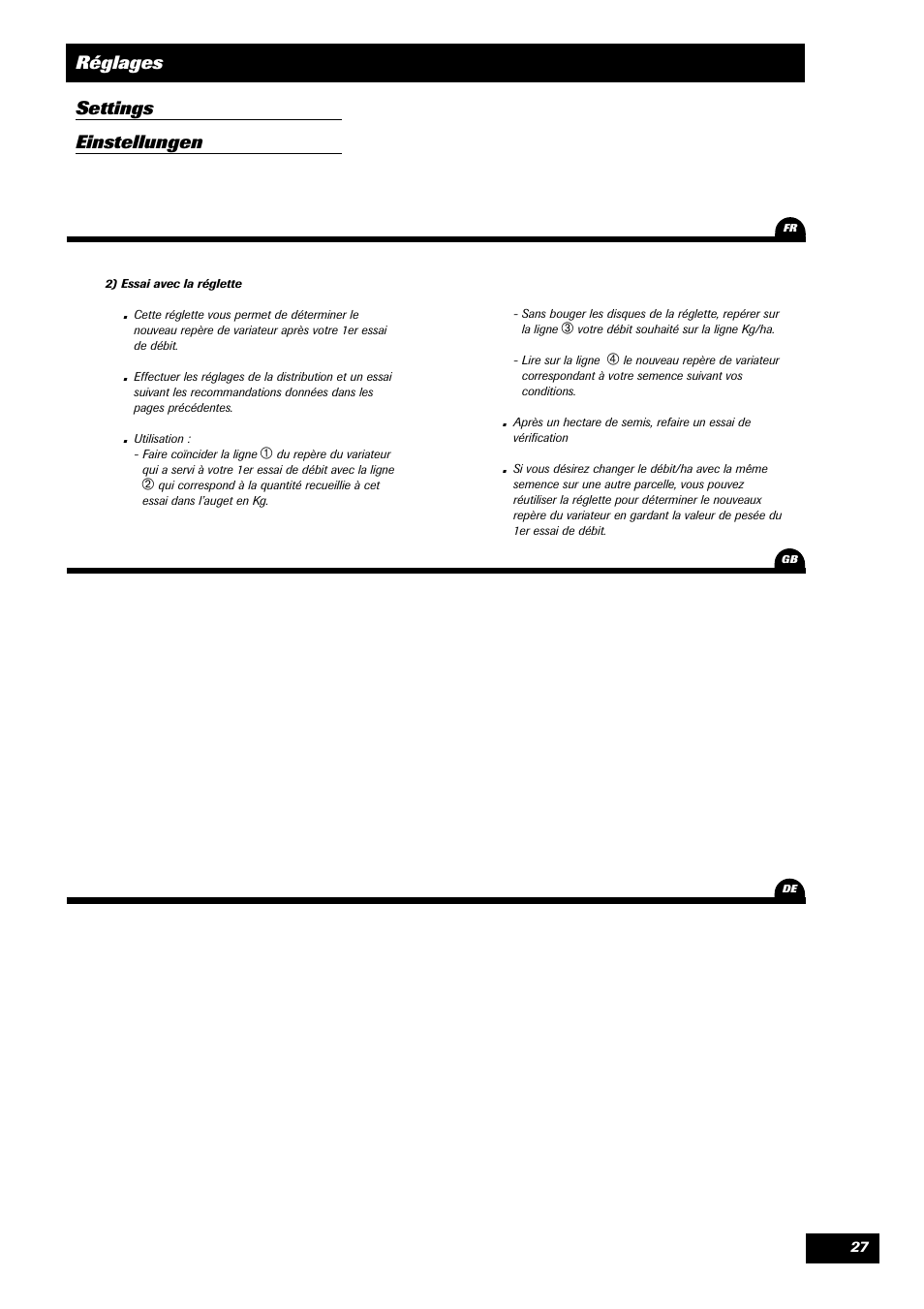 Sulky Unidrill C3000T User Manual | Page 28 / 94