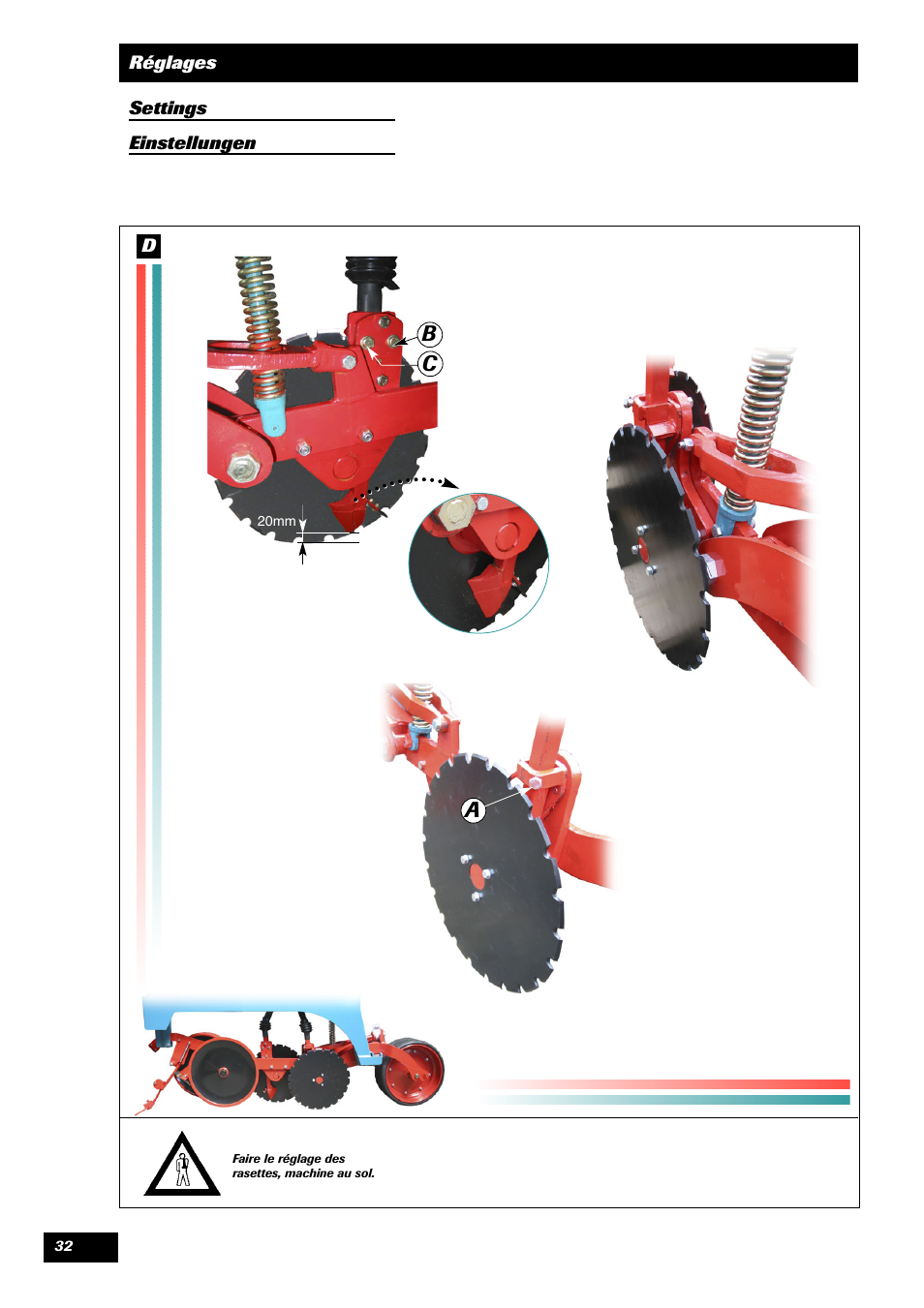 B c a | Sulky Unidrill C3000T User Manual | Page 33 / 94