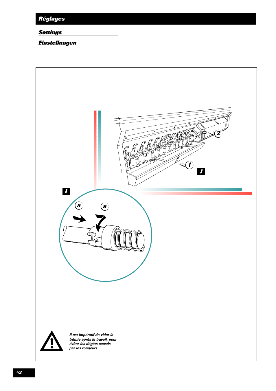 21 a a | Sulky Unidrill C3000T User Manual | Page 43 / 94