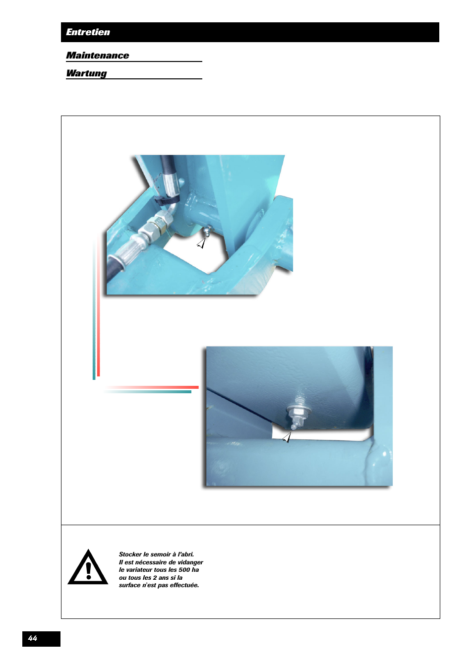 Sulky Unidrill C3000T User Manual | Page 45 / 94