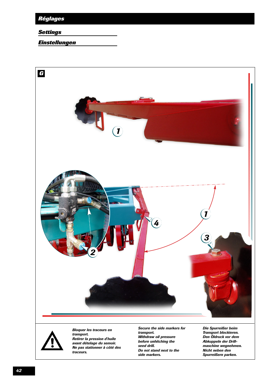 Sulky Unidrill W1000T User Manual | Page 44 / 97