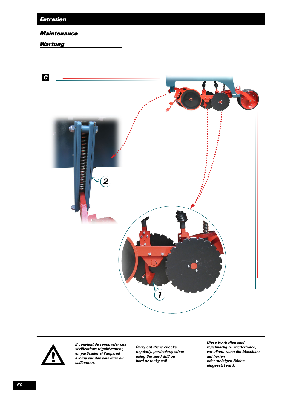 Sulky Unidrill W1000T User Manual | Page 52 / 97