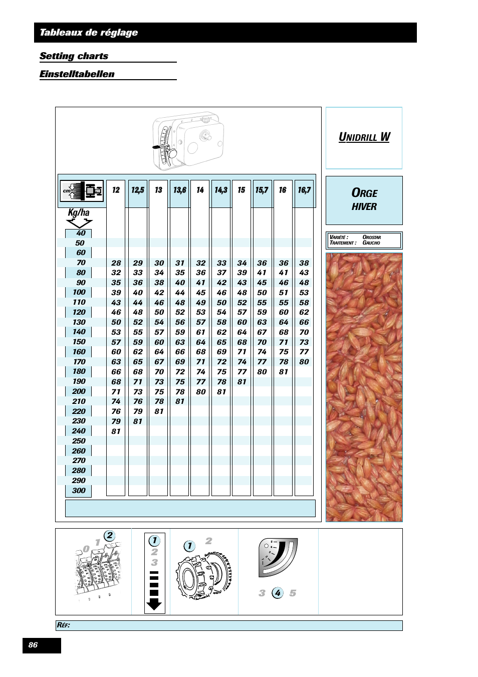 Sulky Unidrill W1000T User Manual | Page 88 / 97
