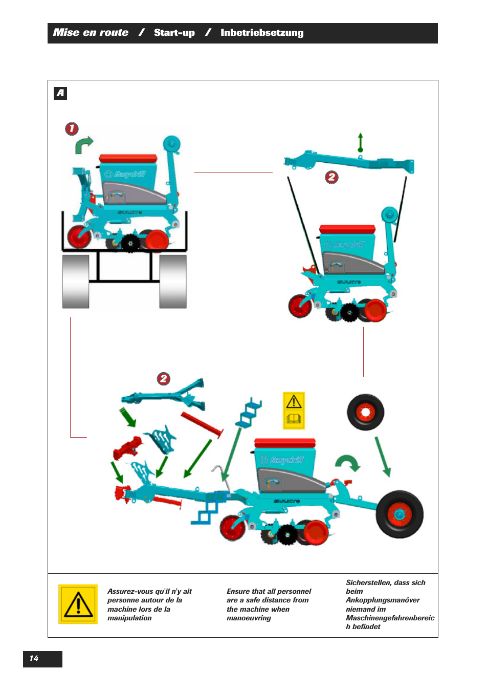Sulky Easydrill User Manual | Page 16 / 89