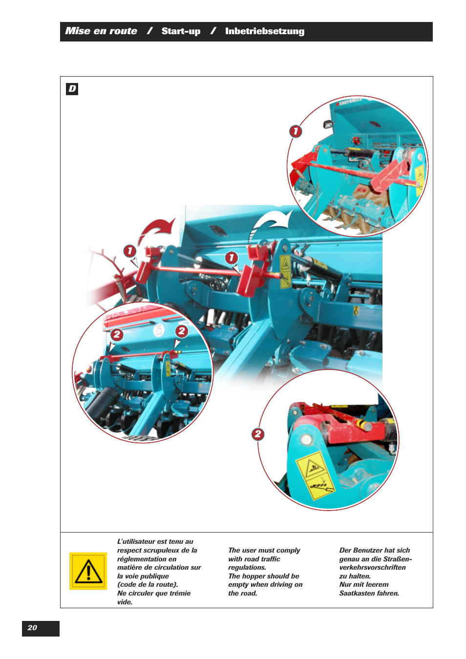 Sulky Easydrill User Manual | Page 22 / 89