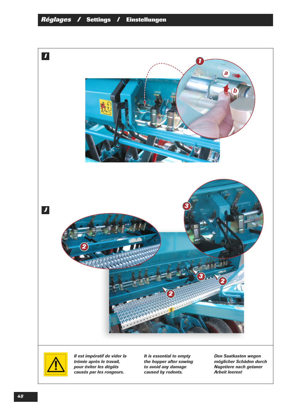 Sulky Easydrill User Manual | Page 50 / 89