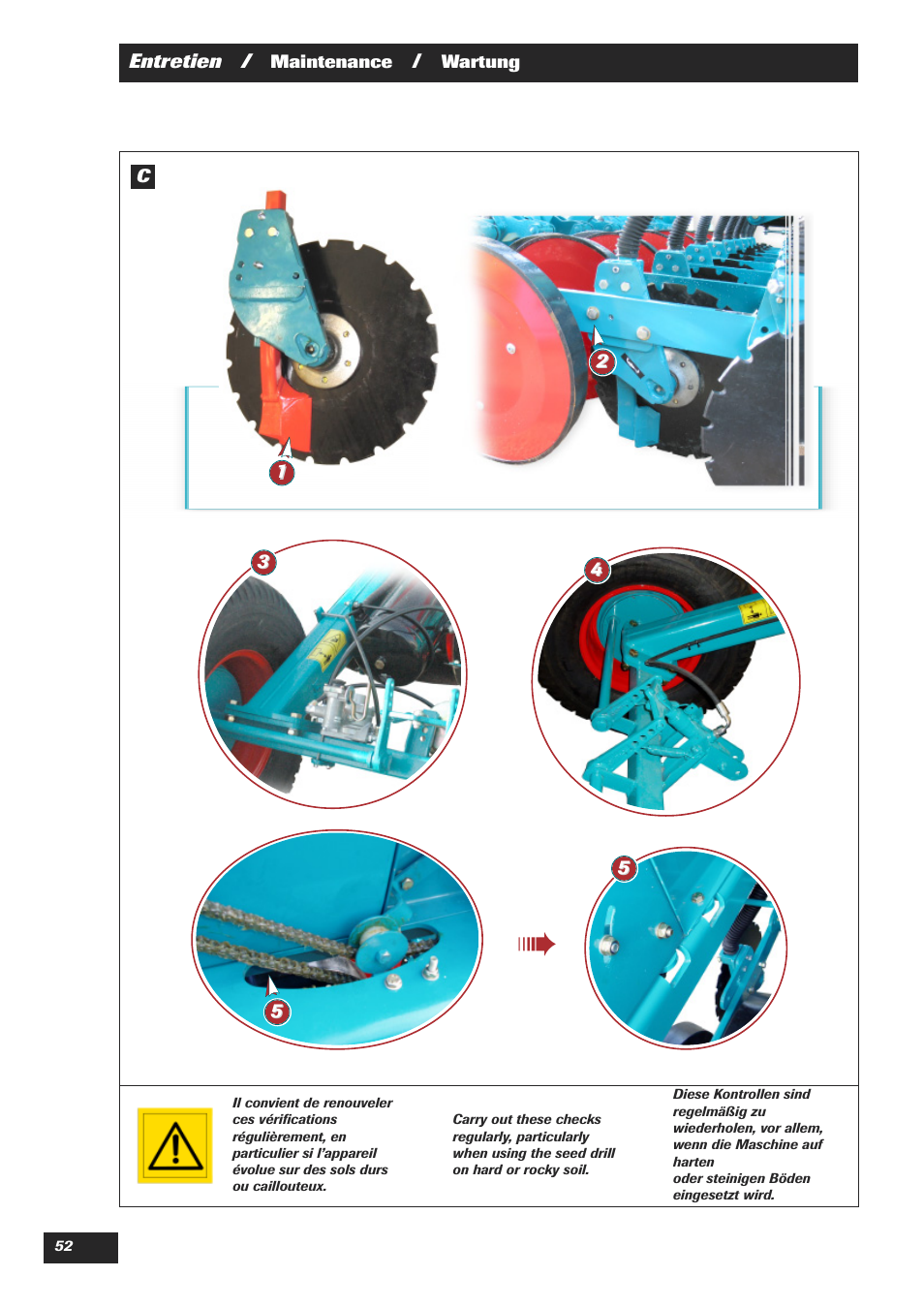 Sulky Easydrill User Manual | Page 54 / 89