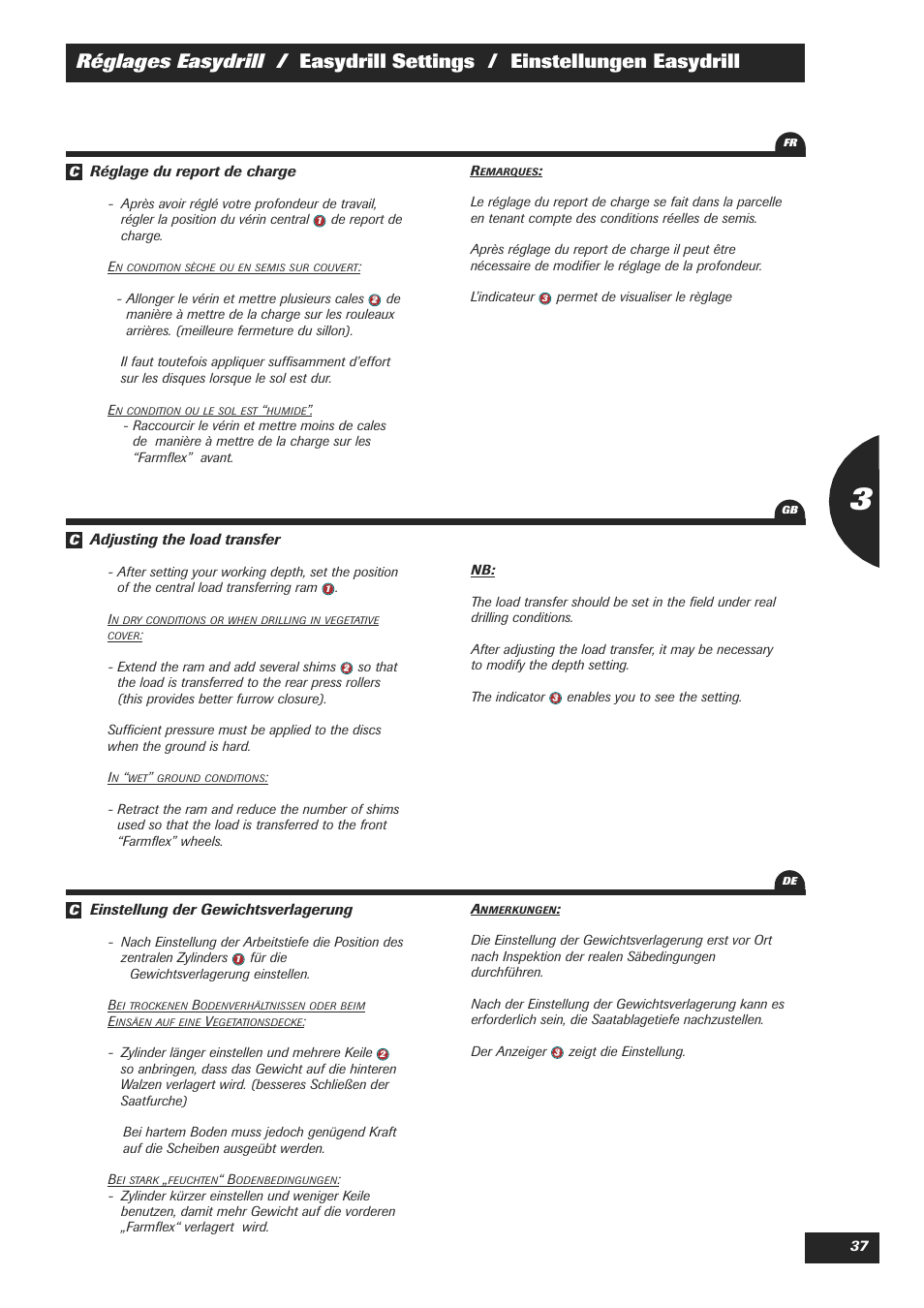 Sulky Easydrill Fertisem User Manual | Page 39 / 99