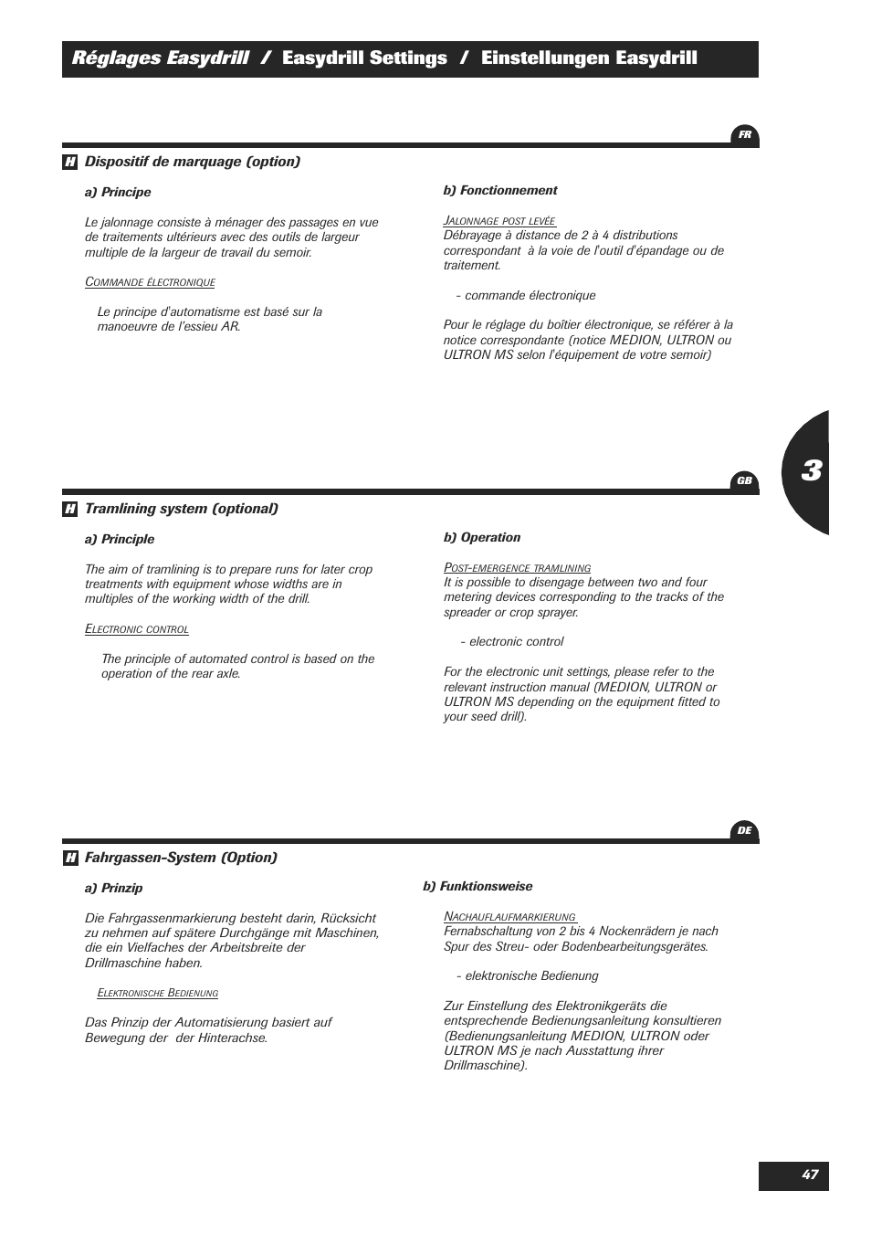 Sulky Easydrill Fertisem User Manual | Page 49 / 99