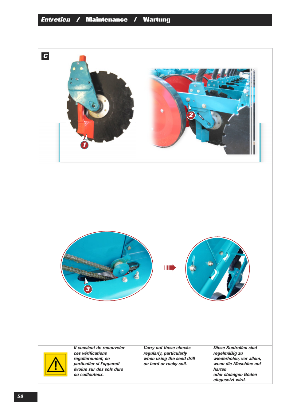 Sulky Easydrill Fertisem User Manual | Page 60 / 99
