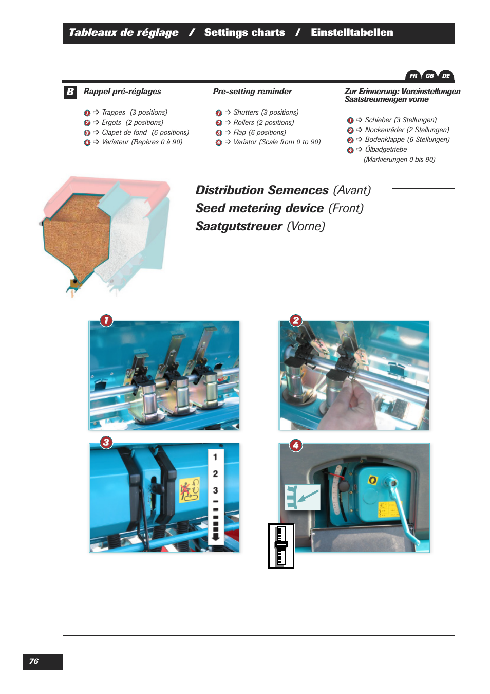 Sulky Easydrill Fertisem User Manual | Page 78 / 99