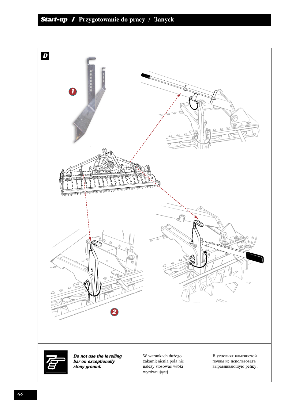 Sulky Cultiline HR User Manual | Page 46 / 69