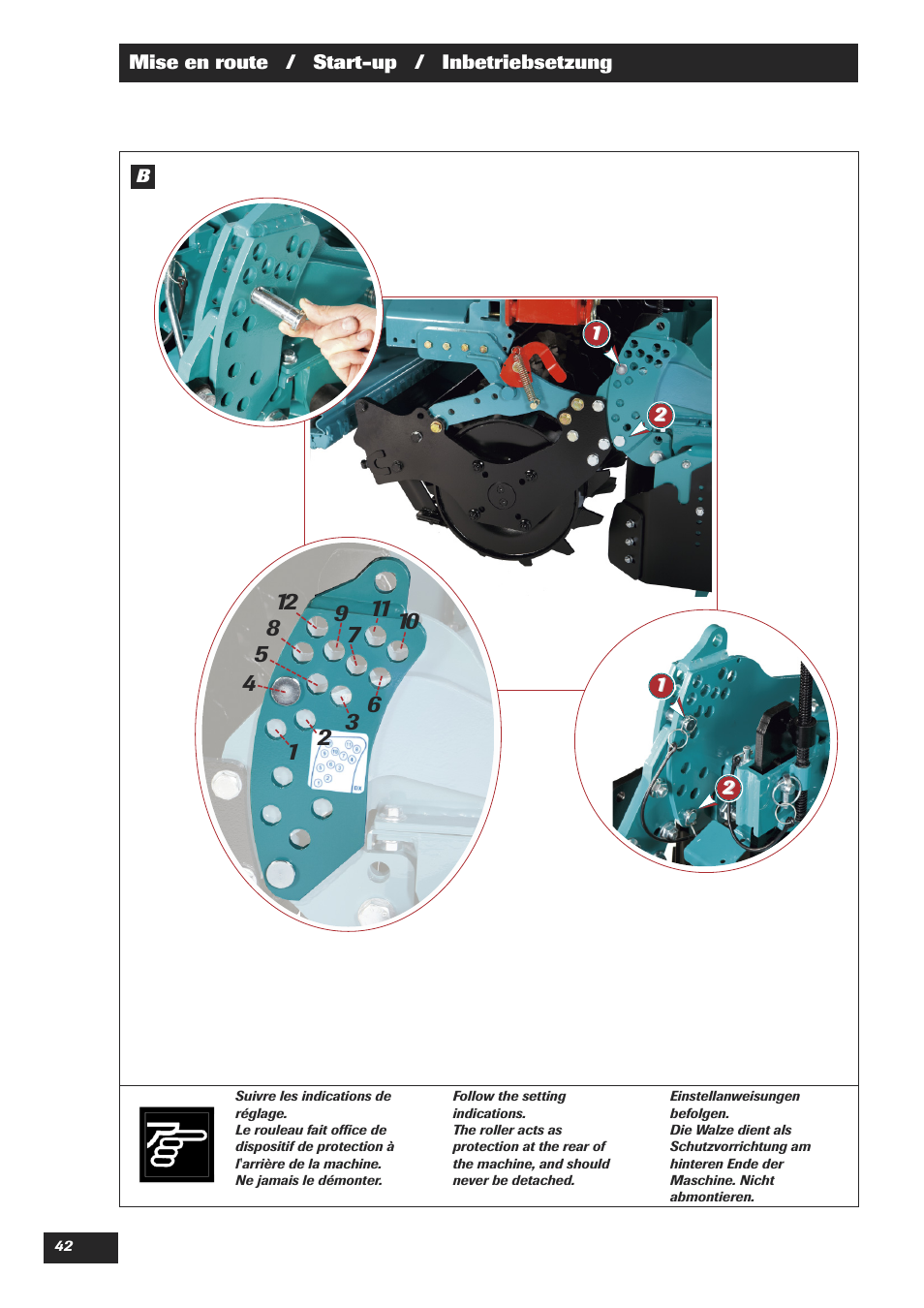 Sulky Cultiline HR 1000 User Manual | Page 44 / 71