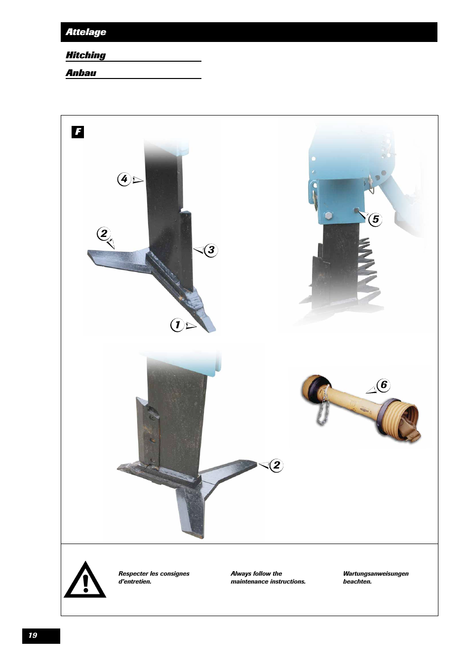 Sulky Cultiline AM User Manual | Page 19 / 20