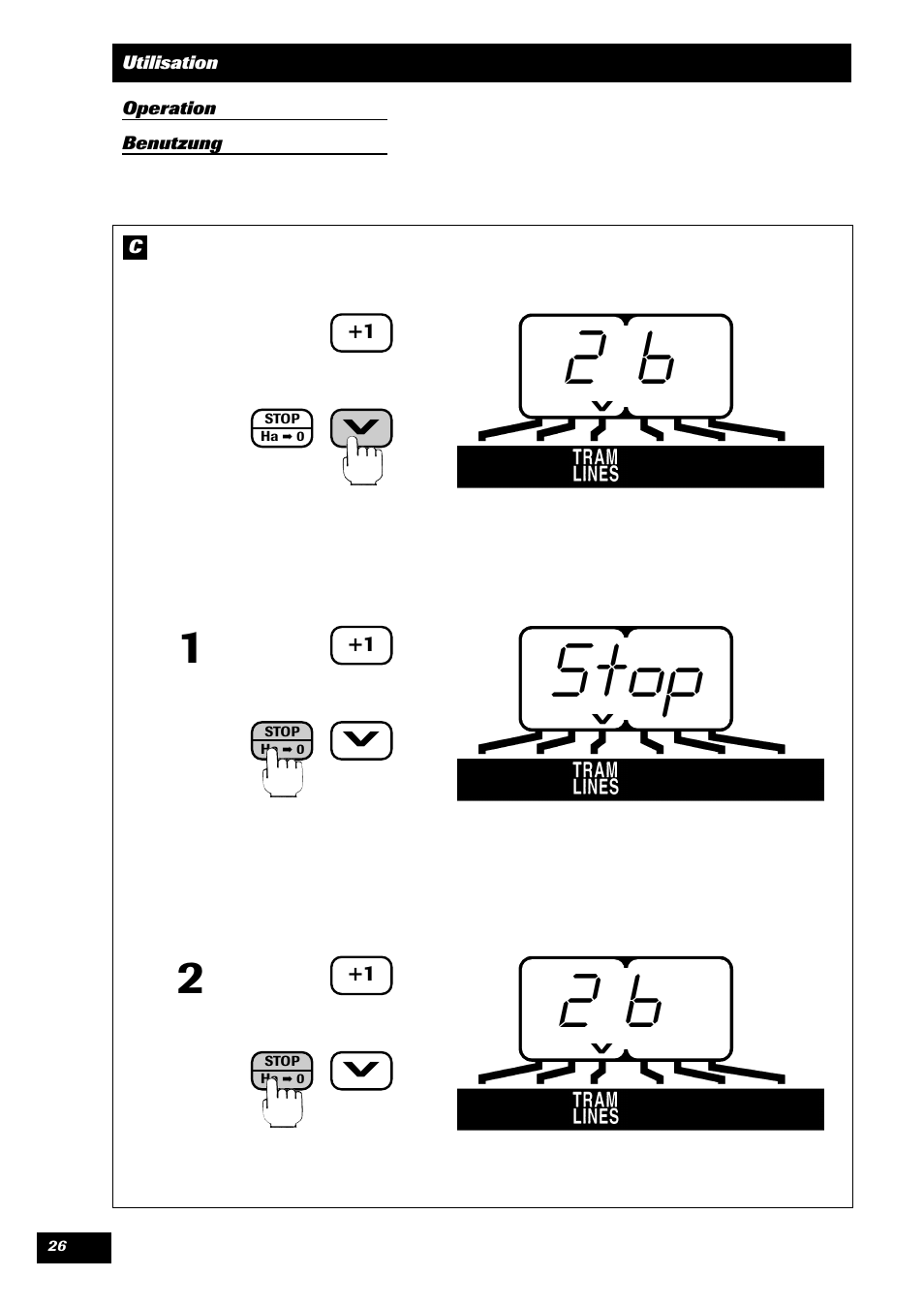 Stop | Sulky TRONIC User Manual | Page 26 / 46