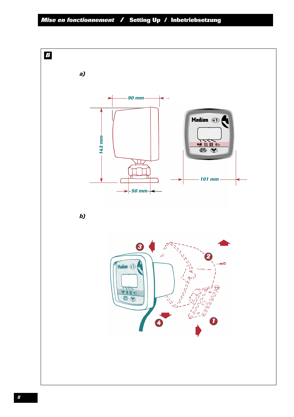 Sulky MEDION User Manual | Page 8 / 44