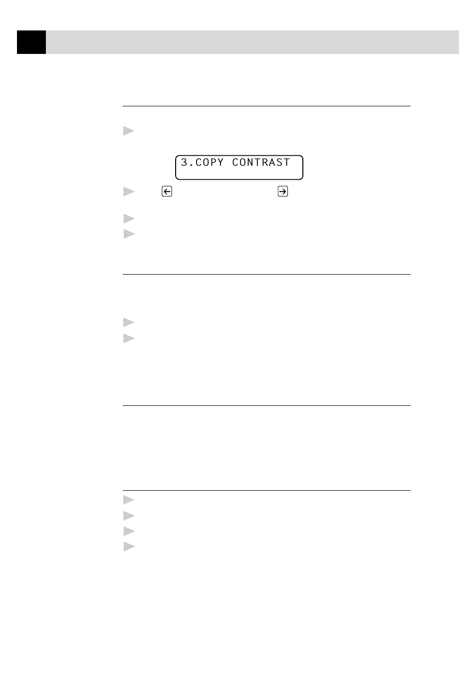 Copy contrast, Making a single copy, Making multiple copies | Stacking multiple copies | Brother FAX-8350P User Manual | Page 100 / 188