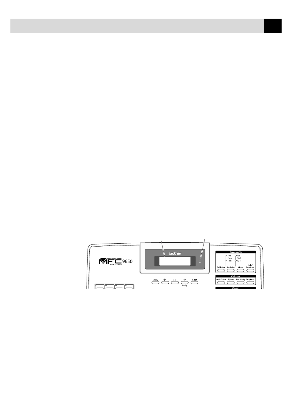 Replacing the toner cartridge, Toner empty indicator | Brother FAX-8350P User Manual | Page 163 / 188