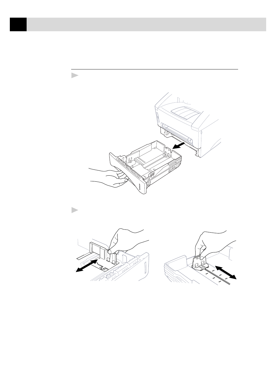 Loading paper in multi-purpose paper cassette | Brother FAX-8350P User Manual | Page 26 / 188