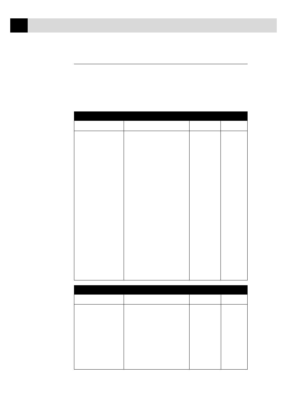 Function selection table | Brother FAX-8350P User Manual | Page 36 / 188