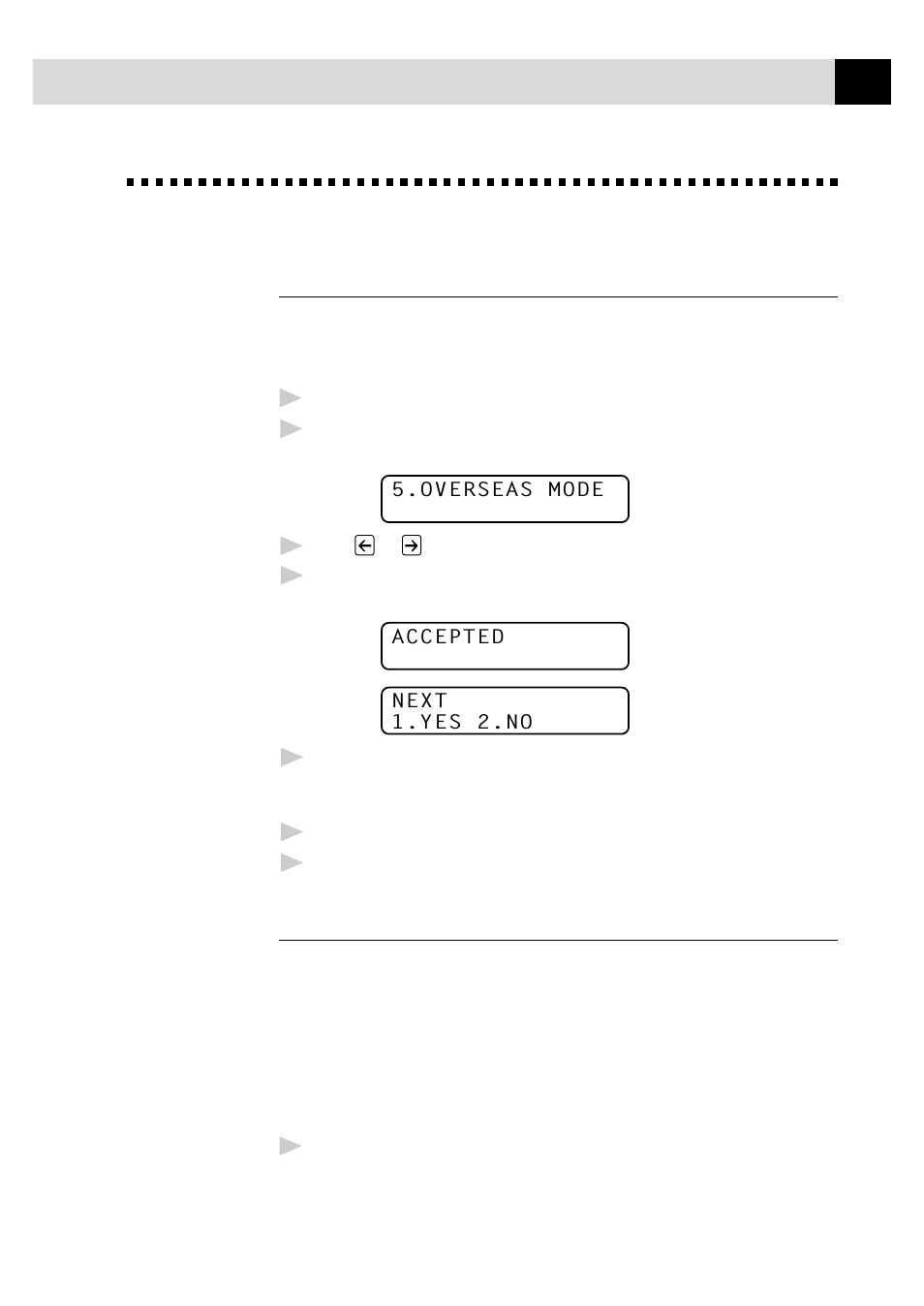 Advanced sending operations 63, Overseas mode, Call reservation (with an external telephone) | Advanced sending operations | Brother FAX-8350P User Manual | Page 73 / 188